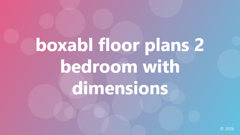 boxabl floor plans 2 bedroom with dimensions