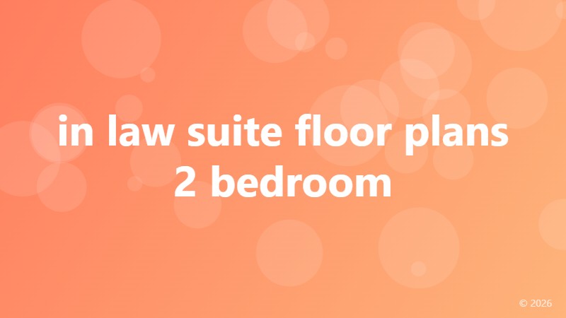 in law suite floor plans 2 bedroom